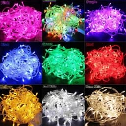 10M 100 LED Fairy String Lights Waterproof Outdoor Home Christmas Party Wedding Holiday Decoration Garland Light