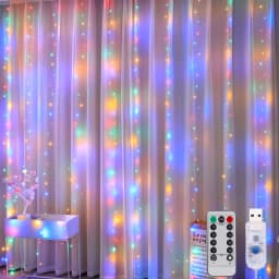 LED Curtain Garland Fairy Lights with 8 Modes for New Year Christmas Party Wedding Decoration