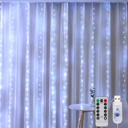 LED Curtain Garland Fairy Lights with 8 Modes for New Year Christmas Party Wedding Decoration