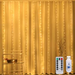 LED Curtain Garland Fairy Lights with 8 Modes for New Year Christmas Party Wedding Decoration
