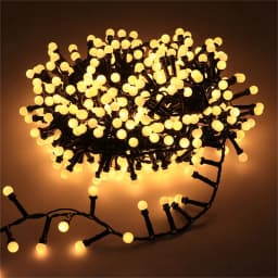 Tirvose 350/500LEDs Fairy Lights 8 Modes Christmas Round Ball Garland String Light for Home Garden Party Courtyard Decorations