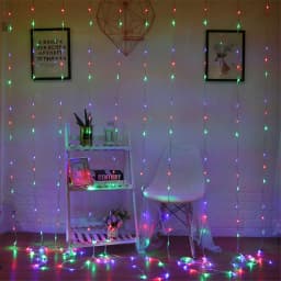 Waterfall Icicle Curtain Lights 3X2/3X3M Outdoor Led Christmas Fairy String Lights Meteor Shower Wedding Garland Background Lamp