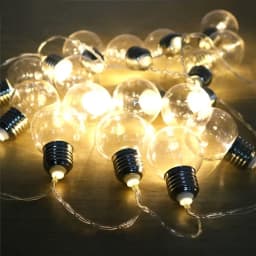LED Fairy Garland Bulb Battery Power Outdoor Garden Waterproof Atmosphere Lamp Wedding Christmas Party Decoration Lights String