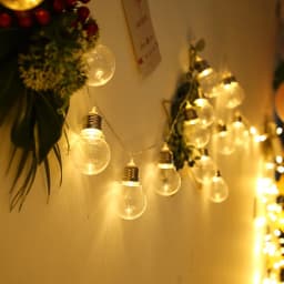 LED Fairy Garland Bulb Battery Power Outdoor Garden Waterproof Atmosphere Lamp Wedding Christmas Party Decoration Lights String