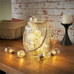 LED Fairy Garland Bulb Battery Power Outdoor Garden Waterproof Atmosphere Lamp Wedding Christmas Party Decoration Lights String