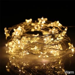 4M LED Fairy Light CR2032 Battery power Holiday Lighting Star String Garland Decoration For Wedding Bedroom Party Gift Ornament