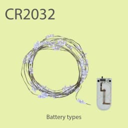 4M LED Fairy Light CR2032 Battery power Holiday Lighting Star String Garland Decoration For Wedding Bedroom Party Gift Ornament
