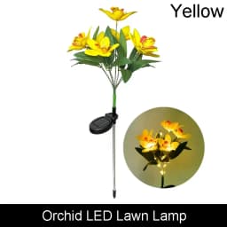 LED Fairy Lawn Lamp Simulation Colorful Butterfly Outdoor Solar Light Camping Garden Sunmmer Landscape Lighting Wedding Decor