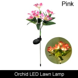 LED Fairy Lawn Lamp Simulation Colorful Butterfly Outdoor Solar Light Camping Garden Sunmmer Landscape Lighting Wedding Decor