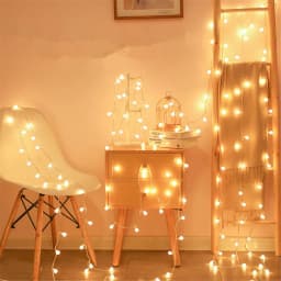 Holiday Light Chain Ball LED String Lighting 300CM 6M USB Lamp Bulb Light String Waterproof Outdoor Wedding Christmas Led String
