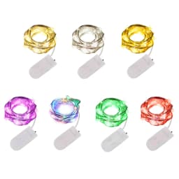 1m 2m 4m LED String Light Waterproof Led Copper Wire Fairy Lights Battery Powered DIY Wedding Party Christmas Decoration Garland