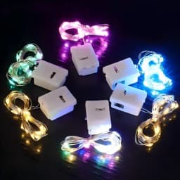 3m Wholesale LED String Lights Copper Silver Wire Garland Light  Fairy Lights Party Room Decoration for Christmas Wedding