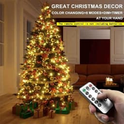 100-2000LEDS Fairy String Lights Christmas Garland Outdoor Decor Lights Waterproof With Remote For Tree Street Wedding Party