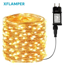 100M 1000LED Warm White Fairy Lights Outdoor Waterproof Bendable Indoor Christmas Holiday Party Wedding Garden Decoration