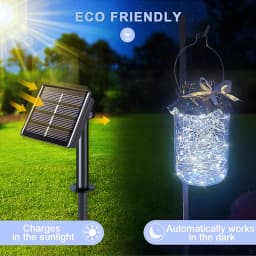 LED Solar Lights Outdoor Fairy Lights Birthday Wedding Courtyard Terrace Decoration Festival Garden Party Solar Lights