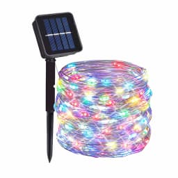 LED Solar Lights Outdoor Fairy Lights Birthday Wedding Courtyard Terrace Decoration Festival Garden Party Solar Lights