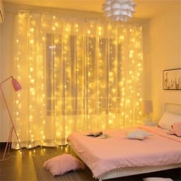 3/4/6m LED Curtain Garland USB Plug Fairy Lights Festoon Ramadan Eid Mubarak Wedding Window Room Valentine's Day Decoration 2026