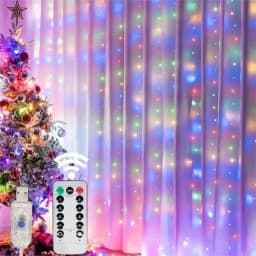 3/4/6m LED Curtain Garland USB Plug Fairy Lights Festoon Ramadan Eid Mubarak Wedding Window Room Valentine's Day Decoration 2026
