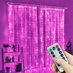 3/4/6m LED Curtain Garland USB Plug Fairy Lights Festoon Ramadan Eid Mubarak Wedding Window Room Valentine's Day Decoration 2026