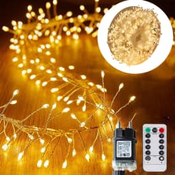 6M-100M LED String Fairy Cluster Lights Silver Wire Christmas Tree Light Garland New Year Street Home Party Wedding Decor Lamps