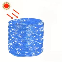 Outdoor Solar Rope Light Waterproof Garden Christmas Decoration Xmas Garland Tube String Light LED Fairy String Lights