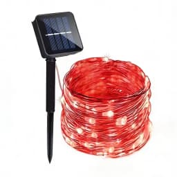 Outdoor Solar Rope Light Waterproof Garden Christmas Decoration Xmas Garland Tube String Light LED Fairy String Lights