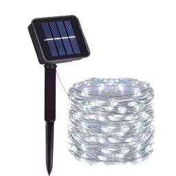 Outdoor Solar Rope Light Waterproof Garden Christmas Decoration Xmas Garland Tube String Light LED Fairy String Lights