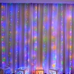 3x3/4x3/6x3m LED Curtain String Lights Christmas Garland Fairy Light Festoon Led Light Wedding Home Bedroom Decoration Lighting