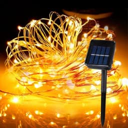 32m/22m/12m/7m Solar Led Light Outdoor Festoon Led Lamp Garden Outdoor Fairy Garland String Christmas Ramadan Decoration 2025