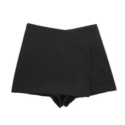 HXAO Shorts Women 2024 Black White Mini shorts Women's Shorts High waist Micro Casual Skirt Shorts Asymmetric Shorts Skirt Mujer