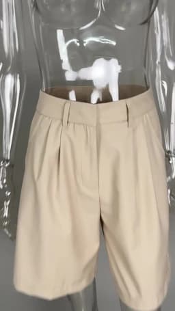Summer New High Waist Shorts for Women Casual Loose Wide Leg Solid Shorts Female Short Pants Y2k Booty Shorts