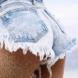 Fashion Denim Shorts Women's Streetwear Bar Spicy Girl A-line Wide Leg Shorts Summer High Waisted Breasted Fringe Hot Pants