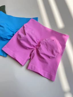 Summer Women Scrunch Bum Gym Shorts With Low Waist Yoga Shorts Seamless Scrunch Workout Running Butt Lifting Shorts