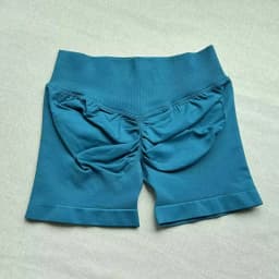 Summer Women Scrunch Bum Gym Shorts With Low Waist Yoga Shorts Seamless Scrunch Workout Running Butt Lifting Shorts