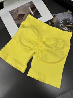 Summer Women Scrunch Bum Gym Shorts With Low Waist Yoga Shorts Seamless Scrunch Workout Running Butt Lifting Shorts