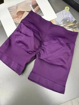 Summer Women Scrunch Bum Gym Shorts With Low Waist Yoga Shorts Seamless Scrunch Workout Running Butt Lifting Shorts