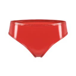 Sexy Women Hot Short Oil Glossy Shiny Low Waist Short PVC PU Faux Leather Exotic Briefs Maid Punk Dance Wear Plus Size