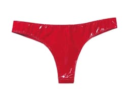 Sexy Women Hot Short Oil Glossy Shiny Low Waist Short PVC PU Faux Leather Exotic Briefs Maid Punk Dance Wear Plus Size