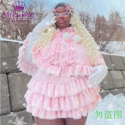 Harajuku Y2k Sweet Pink White Pumpkin Pants Lolita Autumn Winter JK Plush Shorts Japanese Kawaii Ruffles Lantern Shorts