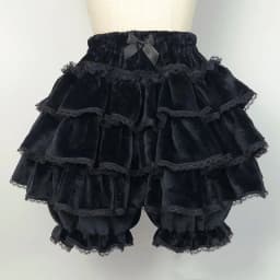 Harajuku Y2k Sweet Pink White Pumpkin Pants Lolita Autumn Winter JK Plush Shorts Japanese Kawaii Ruffles Lantern Shorts
