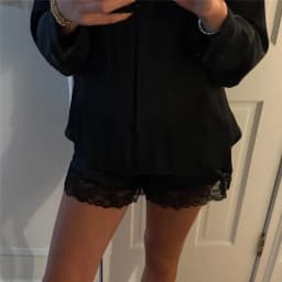 Satin Silk Shorts for Women Y2K Low Rise Lace Trim Micro Mini Shorts Cute Coquette Lounge Pajama Half Slip Bottoms