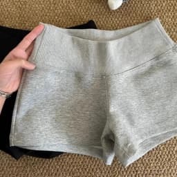 Summer Slim Yoga Sports Shorts Women American Street Sexy Gray Casual Shorts Female Vintage Y2K Grunge Low-Waist Hot Short Pants