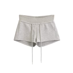 Black Mini Shorts For Woman Summer Clothes 2024 Low Rise Shorts Knitted Korean Fashion Shorts Low Waist Buttoms With Drawstrings