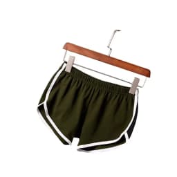 Sports Shorts Women Summer 2024 New Candy Color Anti Emptied Skinny Shorts Casual Lady Elastic Waist Beach Correndo Short Pants