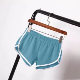 Sports Shorts Women Summer 2024 New Candy Color Anti Emptied Skinny Shorts Casual Lady Elastic Waist Beach Correndo Short Pants
