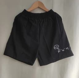 Cotton Shorts for Women Black Summer Pantalones Cortos De Mujer Print Japanese Fashion Casual Cute Pants 2025 New Bottoms 27x232