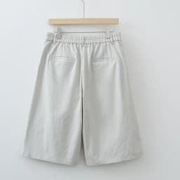 Women's Old Money style white straight Bermuda Shorts Mid-length Pants