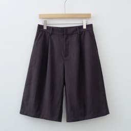 Women's Old Money style white straight Bermuda Shorts Mid-length Pants