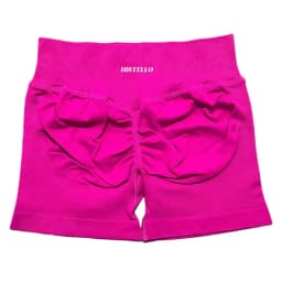 HISTELLO Impact Shorts Low Waist Seamless Scrunch Stretch Tights Women Sports Elastic Fitness Running Gym Yoga Workout Leggings