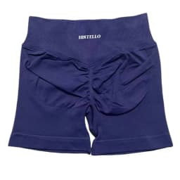 HISTELLO Impact Shorts Low Waist Seamless Scrunch Stretch Tights Women Sports Elastic Fitness Running Gym Yoga Workout Leggings